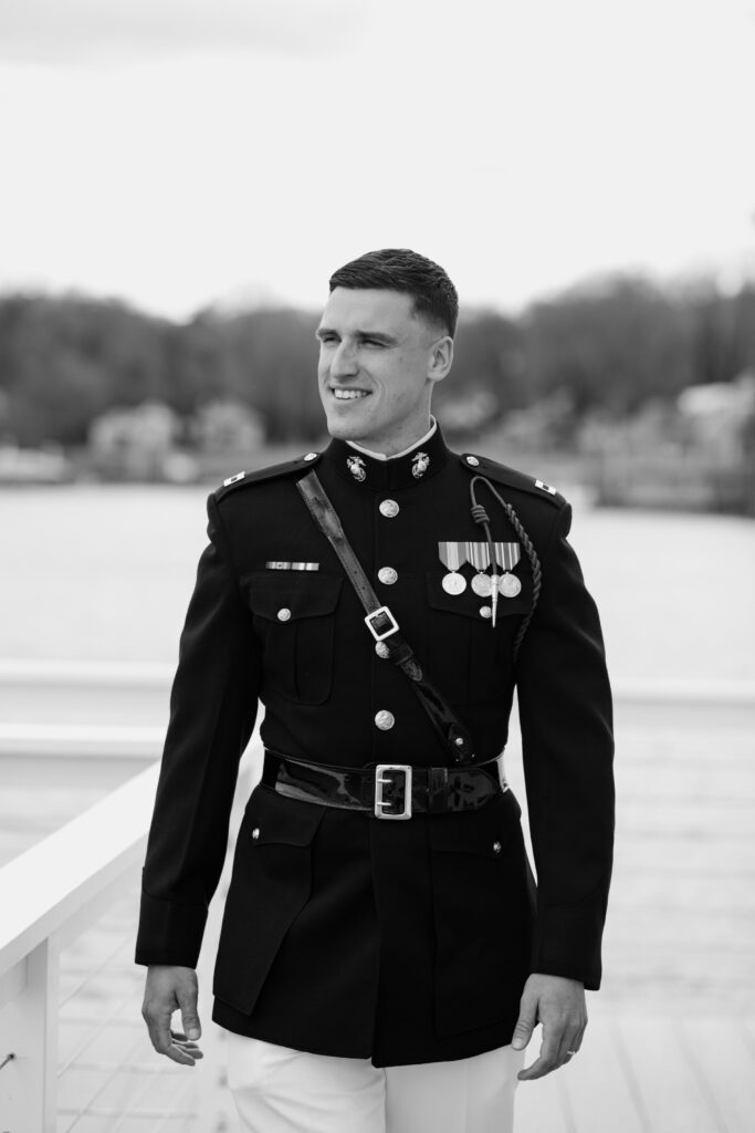 outdoor spring wedding photos on the eastern shore