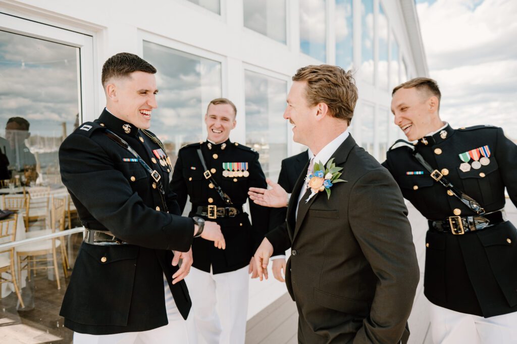 Maryland wedding ceremony photos on the eastern shore
