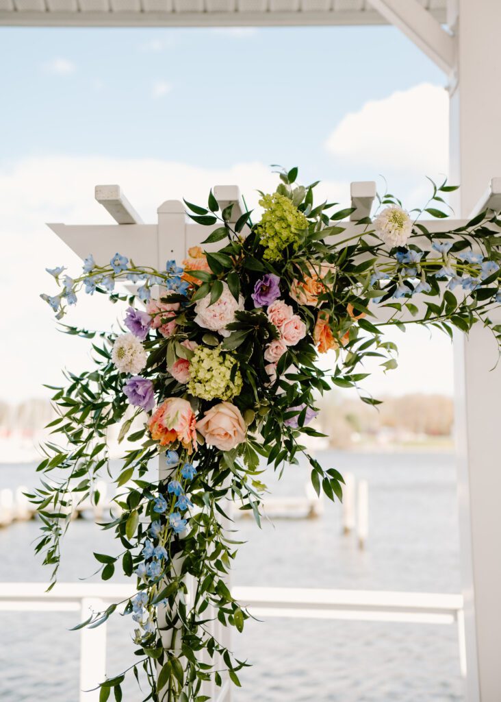 Maryland wedding ceremony photos on the eastern shore