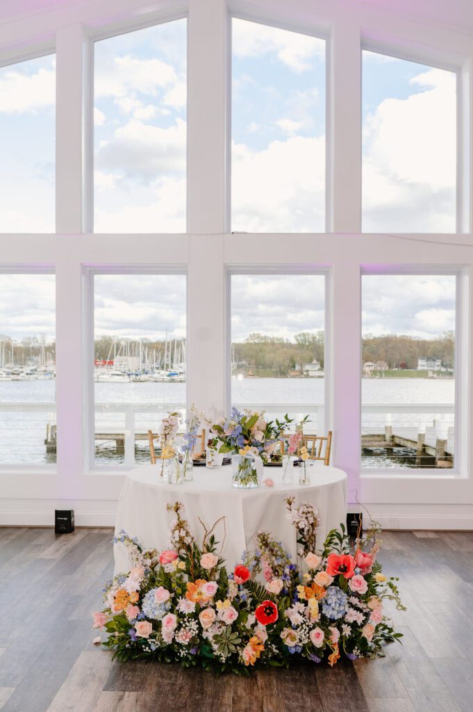 wedding in Maryland reception photos fun and candid