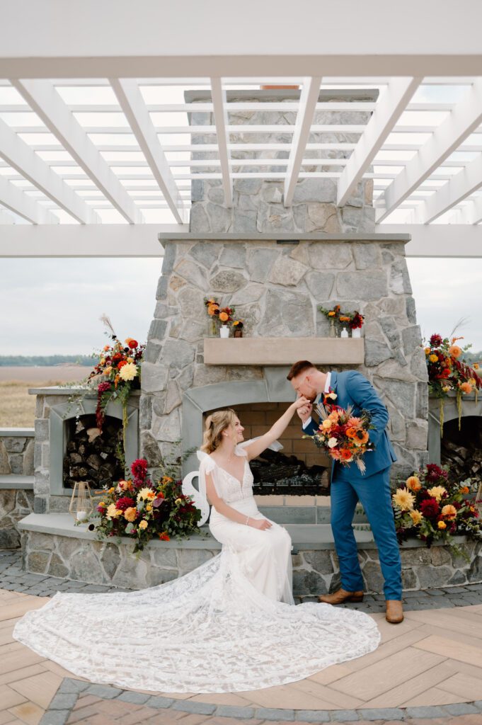 Rustic Fall Wedding at Vanderwende Acres // The Shaffers