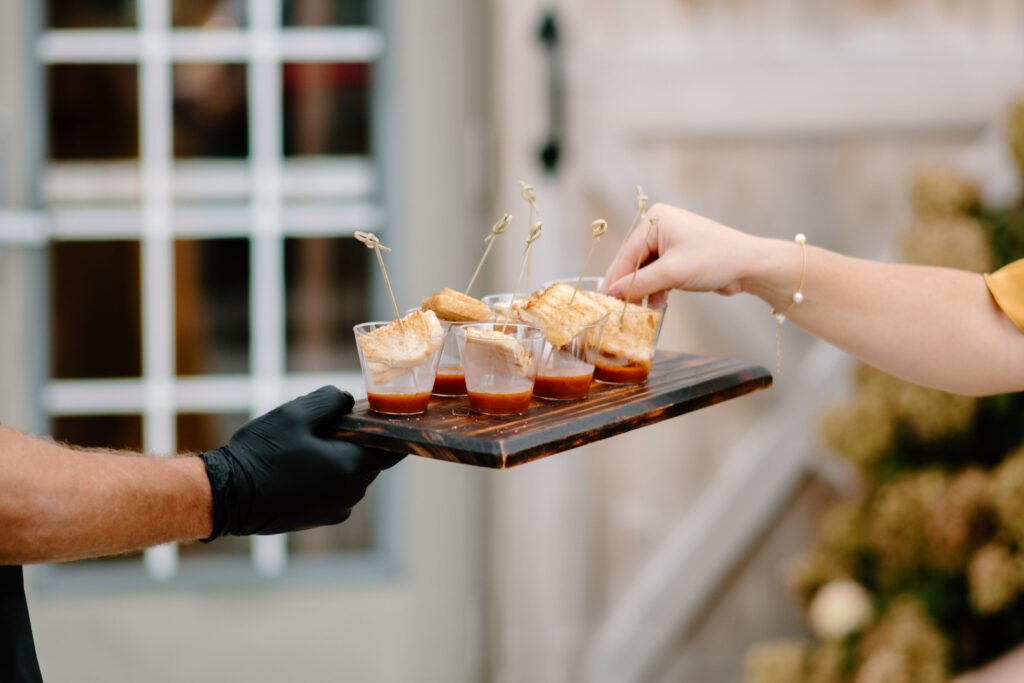 Vanderwende Acres fall wedding reception photos with rustic colors