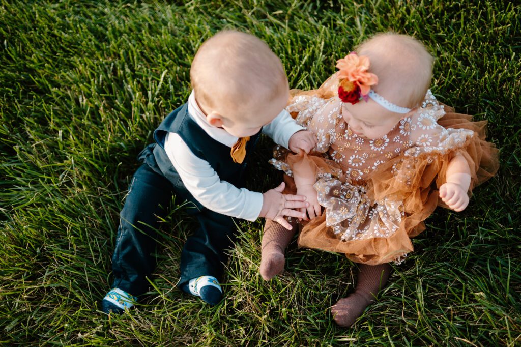 Vanderwende Acres fall wedding reception photos with rustic colors