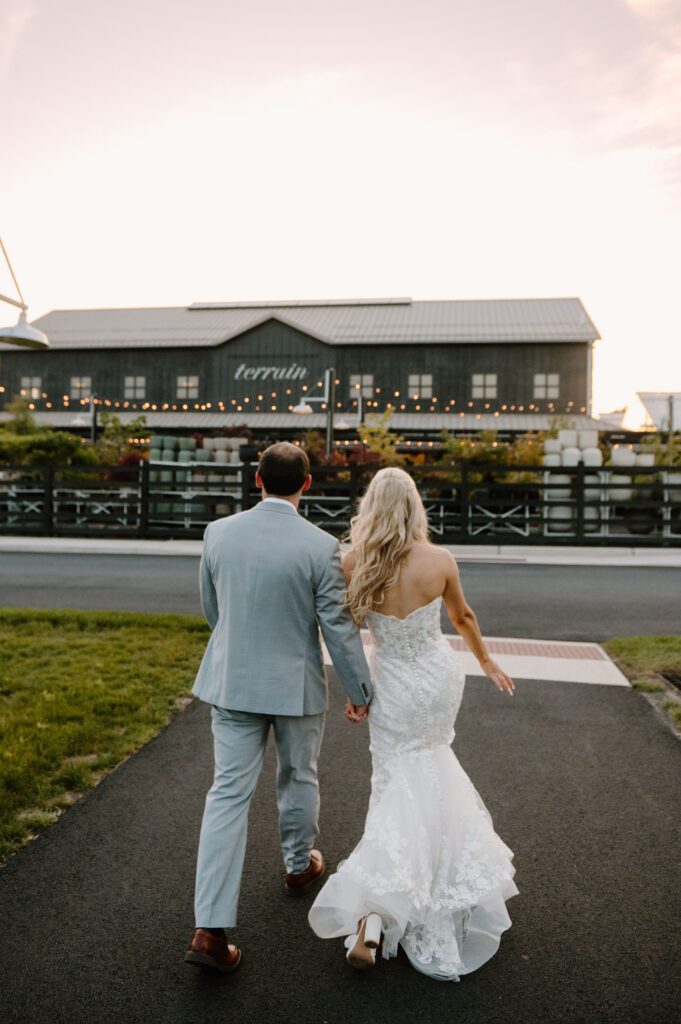 documentary style bride and groom photos