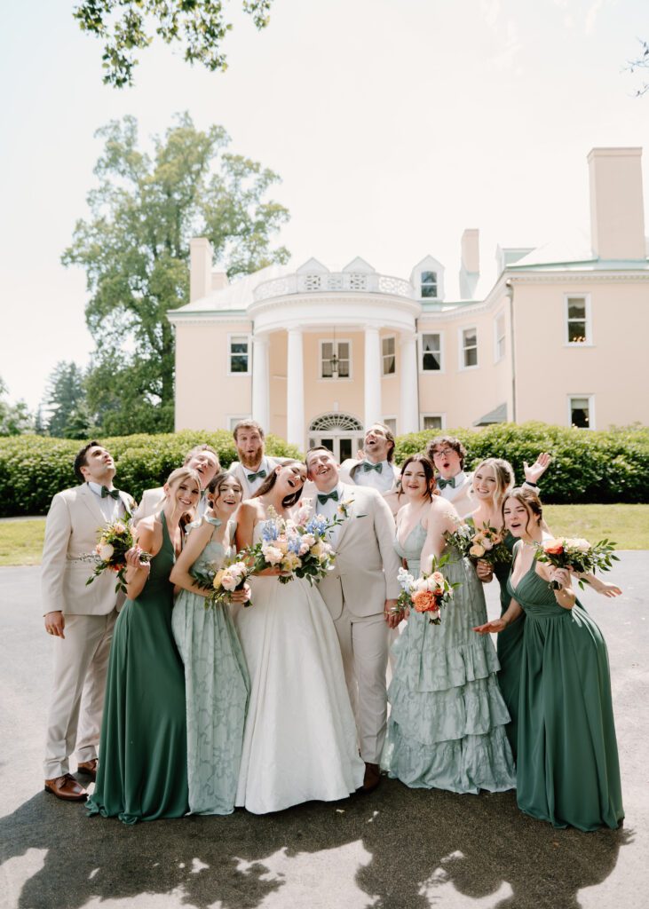Bellevue Hall Garden Party Wedding with Timeless Elegance // The Weisers
